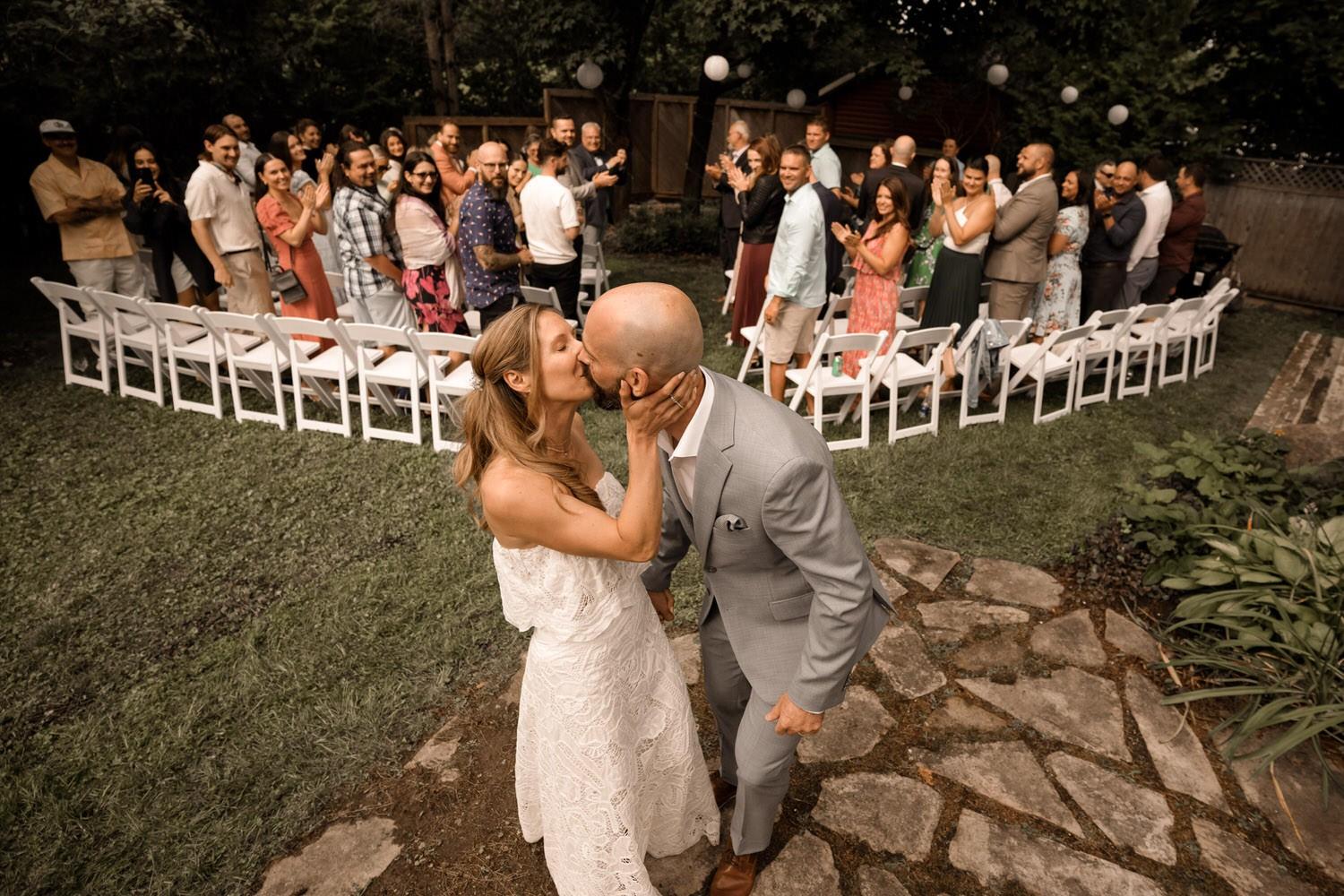Ottawa Wedding Photography - Intimate Backyard Wedding
